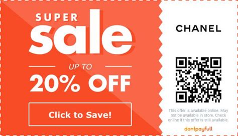 chanel discount code 2015|Chanel online promo code.